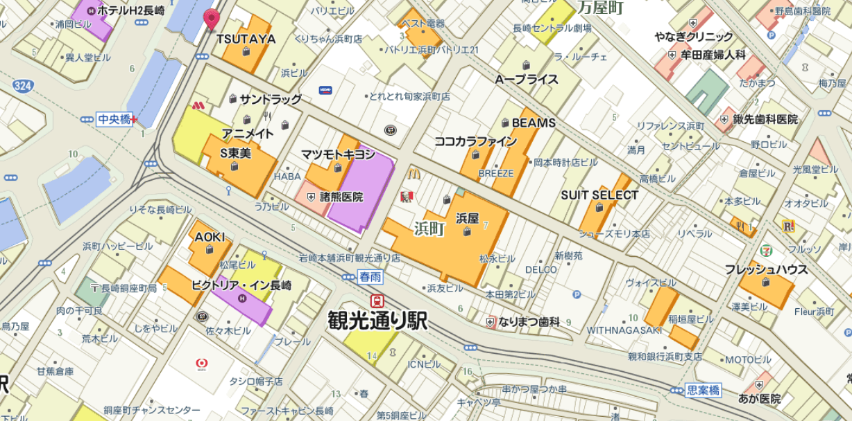 市街図対応イメージ